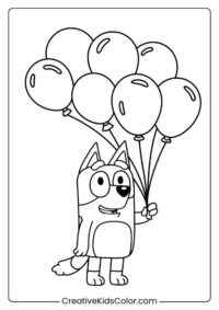 Bluey Coloring Pages (35+ Free Printable PDF)