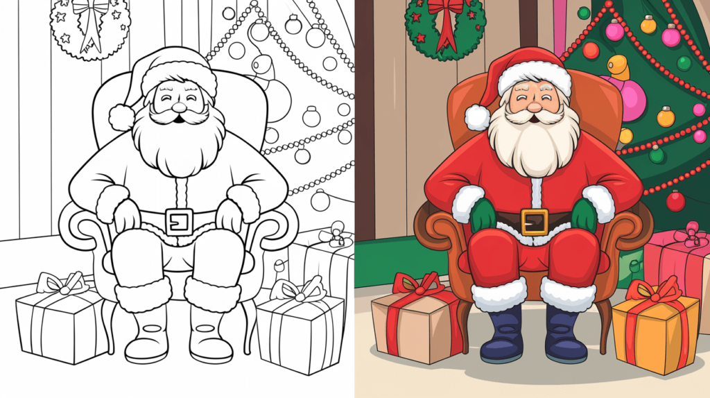 Christmas Coloring Pages (60+ Easy & Free Printable PDF)