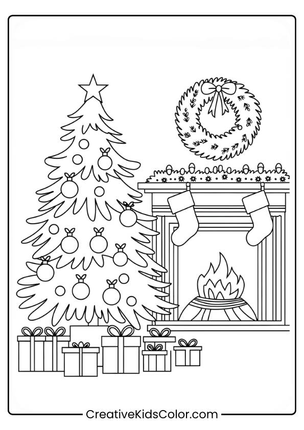 Christmas Coloring Pages For Adults