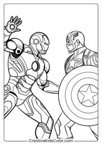 Iron Man Coloring Pages (30+ Free Printable PDF)