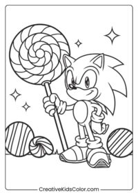 Sonic Coloring Pages (30+ Free Printable PDF)