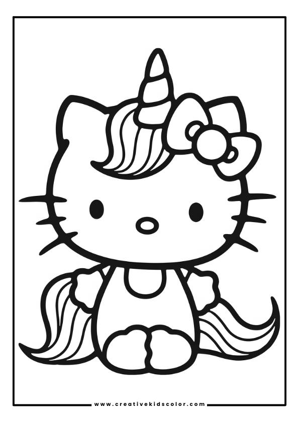 Einhorn Kopf Ausmalbild Mit Einem Detaillierten Einhornkopf Mit Auffälligem Horn Und Fließender Mähne, Das Feine Strukturen Betont.
