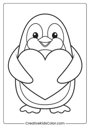 Penguin Coloring Pages (50+ Free Printable PDF)