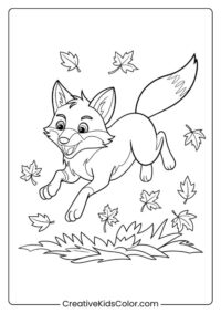 Fall Fox Pages Fox Coloring Pages (30+ Free Printable PDF)