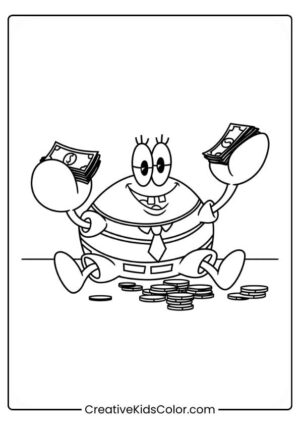 Spongebob Coloring Pages (50+ Free Printable PDF)