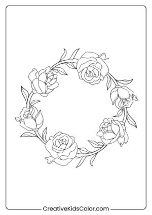 Rose Coloring Pages (35+ Free Printable PDFs)