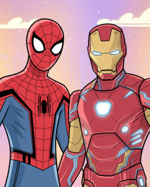 Superheroes Coloring Pages Featured Image