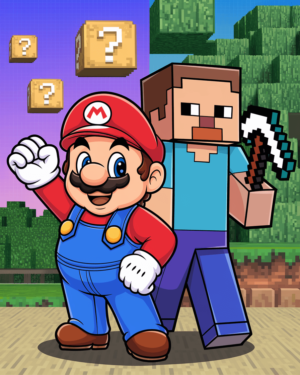 Video Games Coloring Pages Featured Image