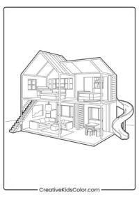 20+ Free Barbie Coloring Pages Printable PDF Collection