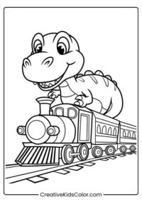 15+ Free Dinosaur Coloring Pages | Fun Printable for Kids