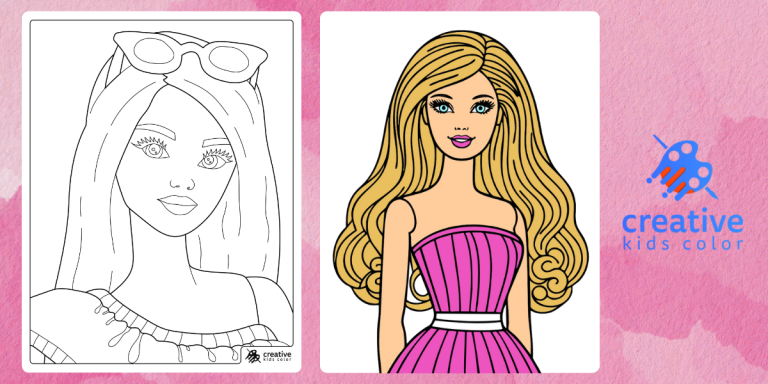 Barbie Coloring Pages