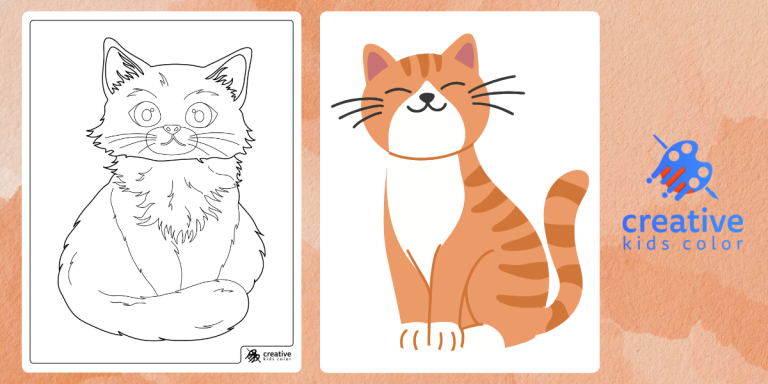 Cat Coloring Pages