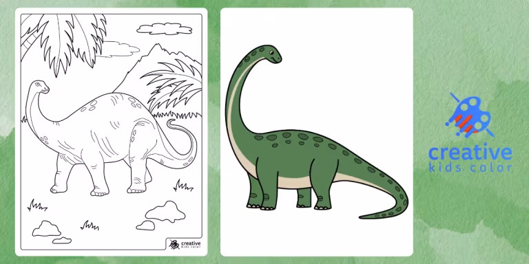 Dinosaur Coloring Pages