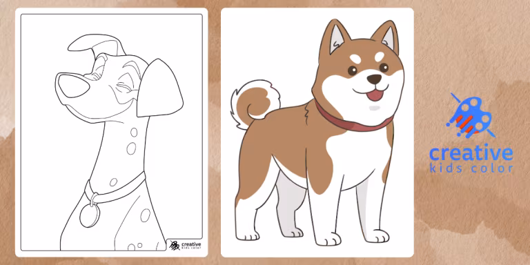 Dog Coloring Pages