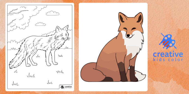 Fox Coloring Pages