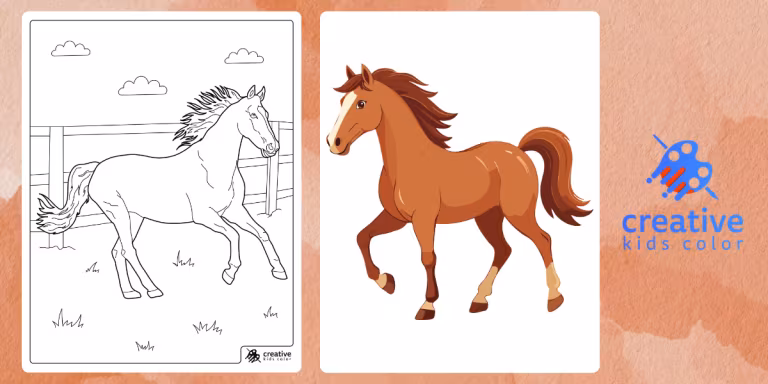Horse Coloring Pages