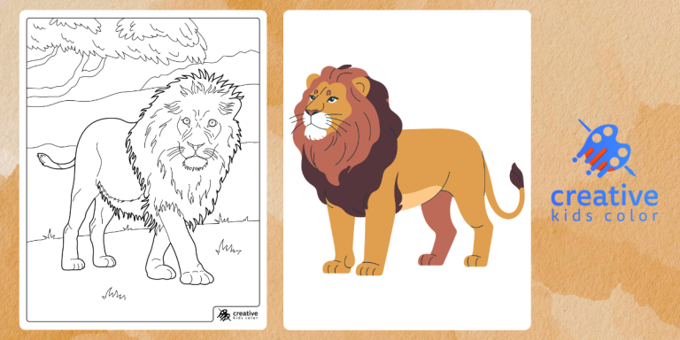 Lion Coloring Pages