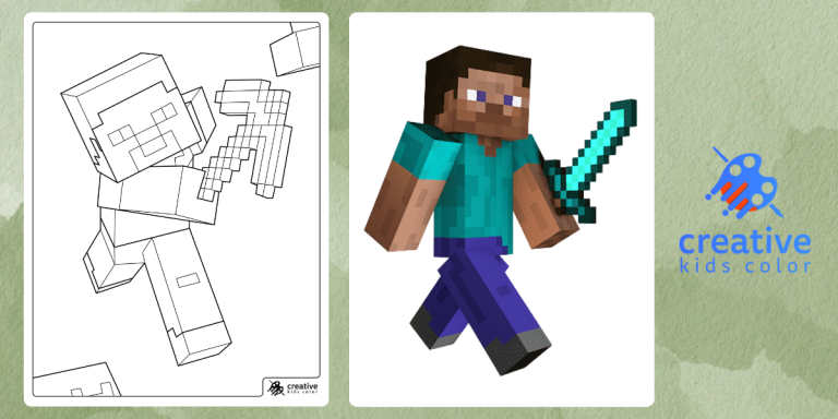 Minecraft Coloring Pages