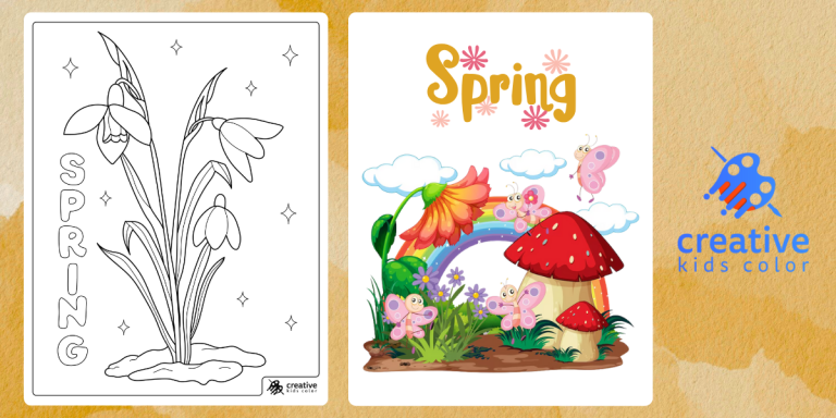 Spring Coloring Pages