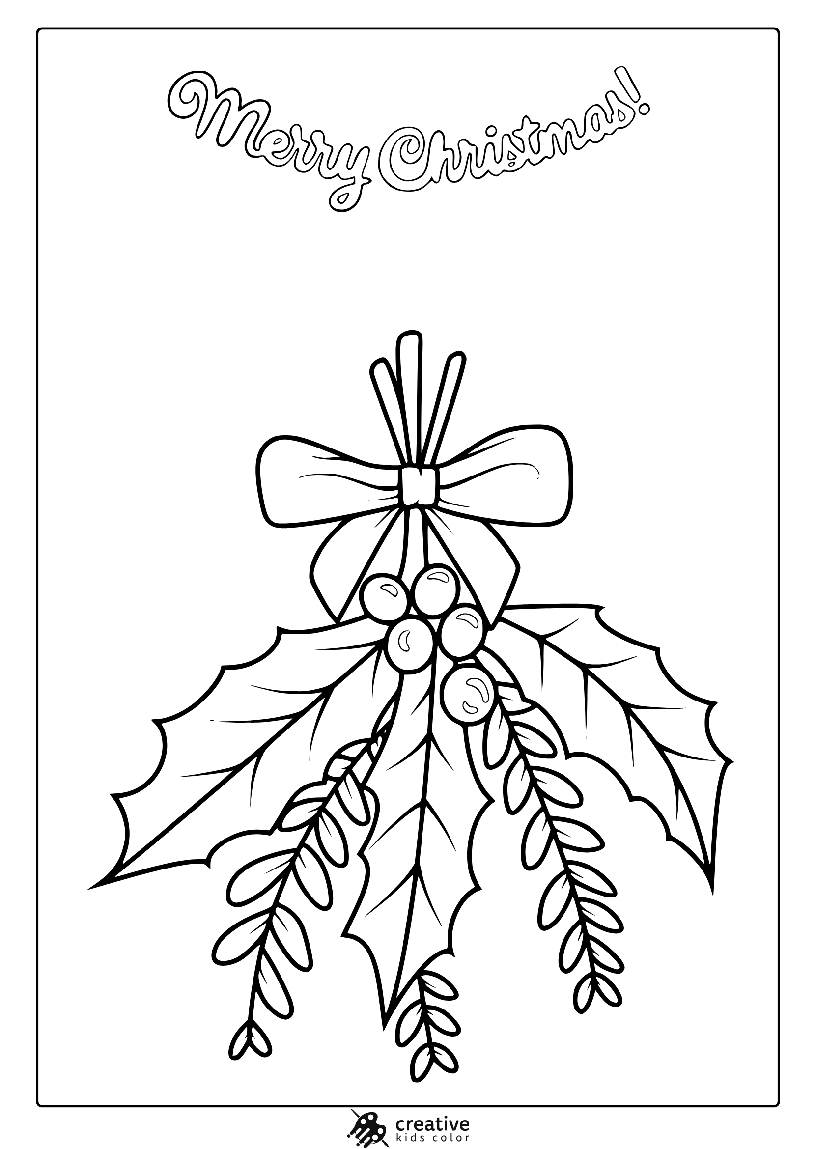 Bad Relocation Page with Holly, Bow, Bow, and Merry Christmas.