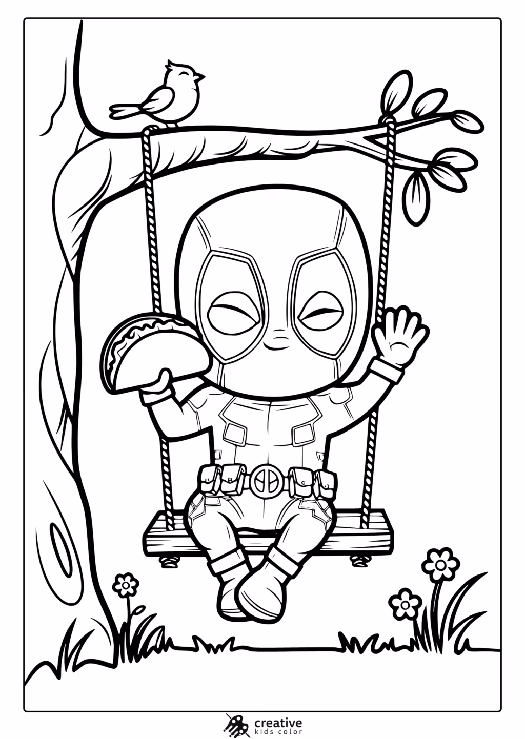 Deadpool Coloring Pages (15+ Free Printable PDFs)