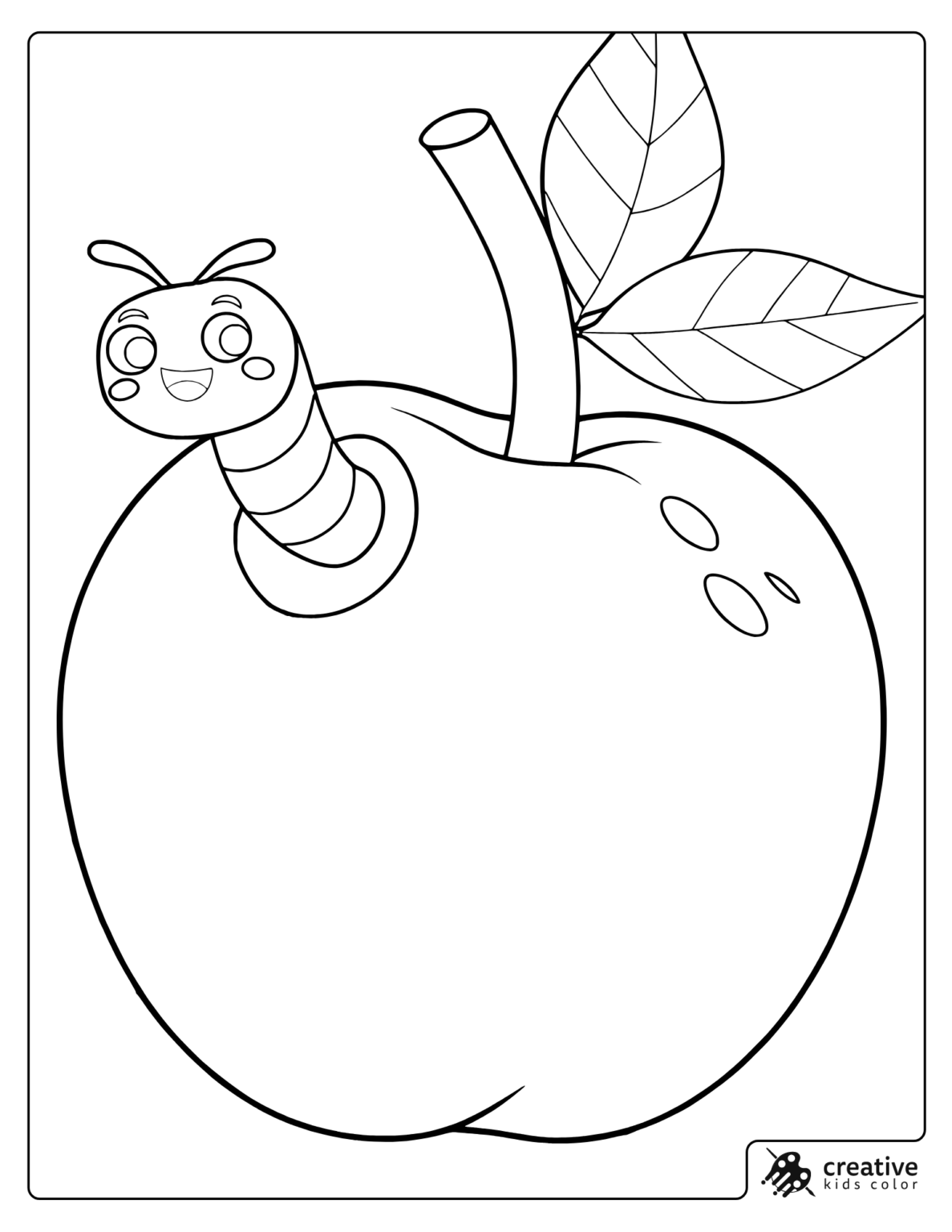 Apple Coloring Pages (20+ Free Printable PDFs)