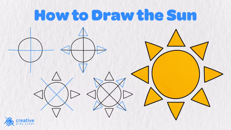 How to Draw the Sun (Easy Guide in 6 Steps)