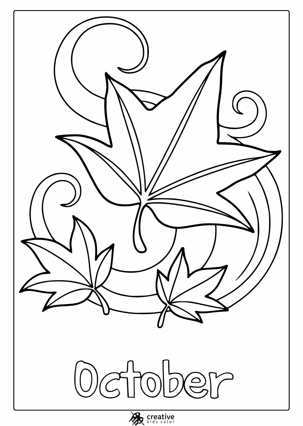 October Coloring Pages (15+ Free Printable PDFs)