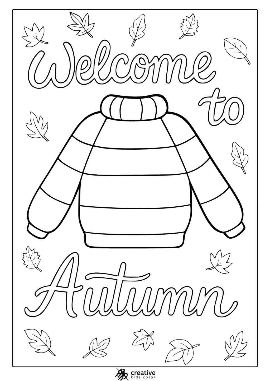 Fall & Autumn Coloring Pages (20+ Free Printable PDFs)