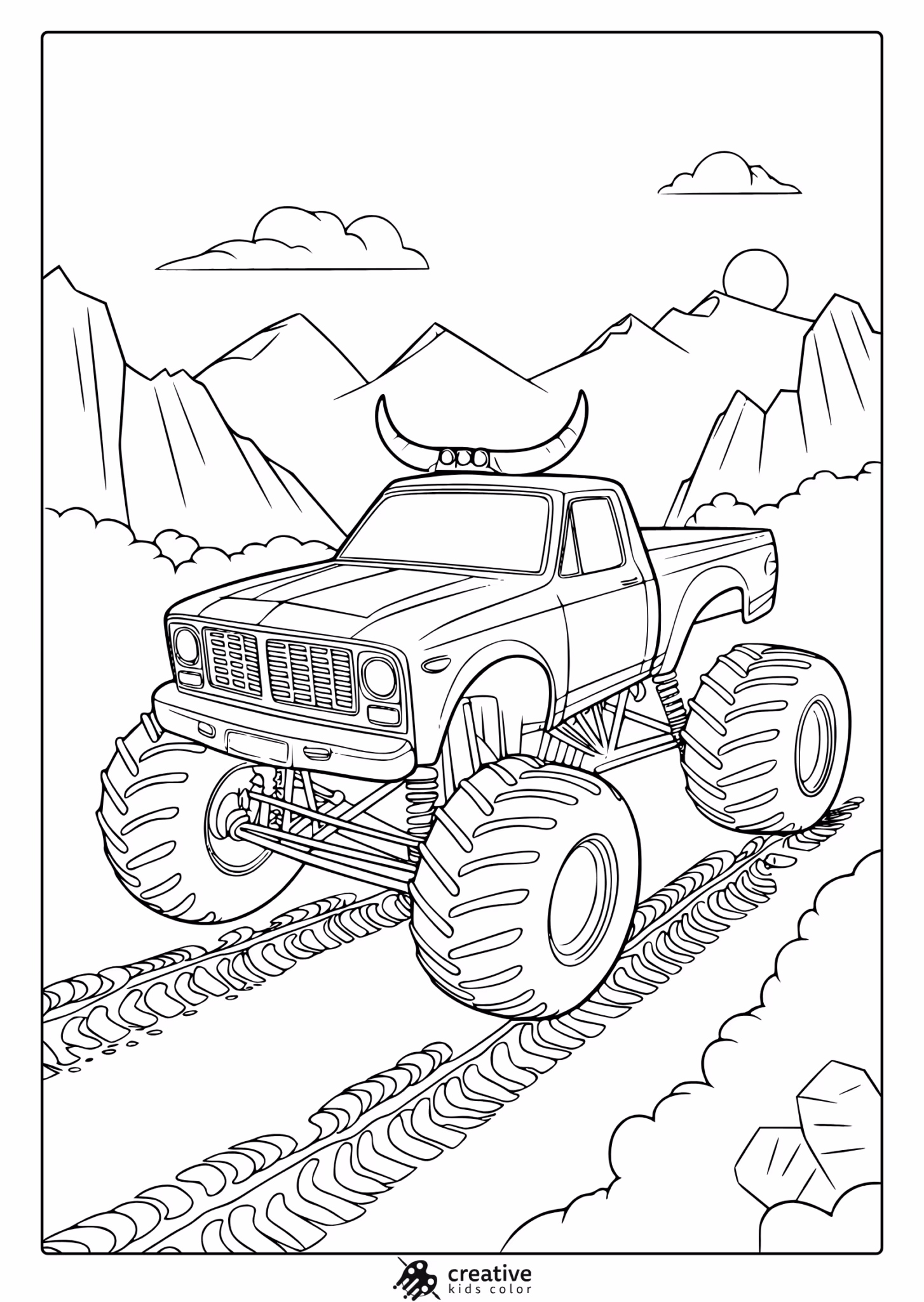 Monster Truck Coloring Pages (20+ Free Printable PDFs)