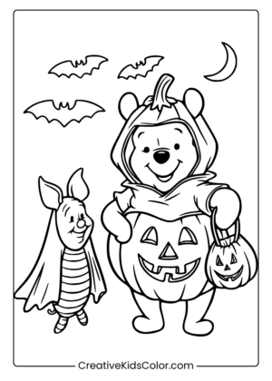 Winnie the Pooh Coloring Pages [25+ Free Printable PDF]